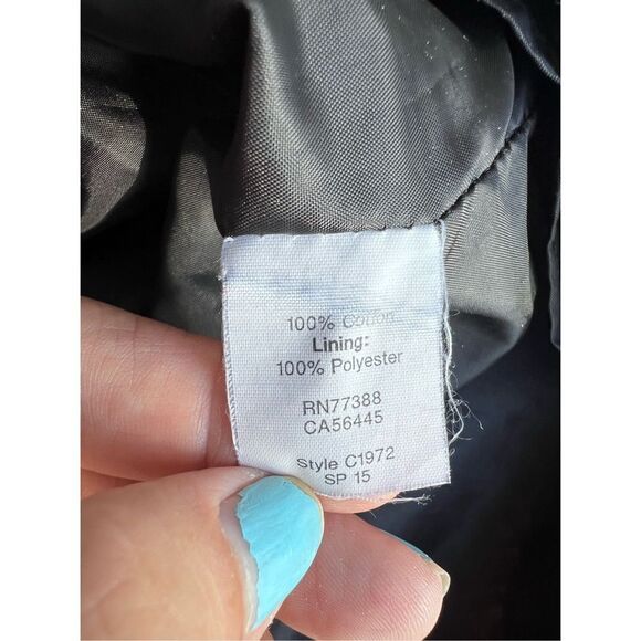 J. Crew black and white Ikat Aztec geometric print cotton mini dress, sz 6 - Picture 5 of 5